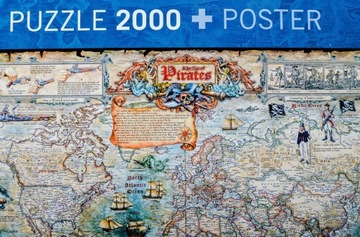 Пазл 2000 деталей - Пиратский мир