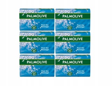 Mydło w Kostce Morski Zapach PALMOLIVE Feel the Massage ZESTAW 6x90g