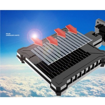 СВЕТОДИОДНАЯ СОЛНЕЧНАЯ ЛАМПА С ДАТЧИКОМ ДВИЖЕНИЯ И СУМЕРКИ