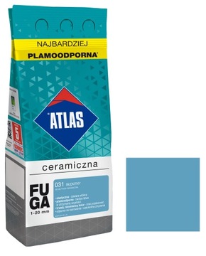 ATLAS FUGA CERAMICZNA 1-20MM 031 BŁĘKITNY 2KG