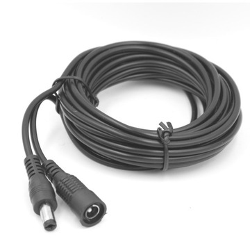 Przedłużacz Do Zasilaczy DC 12V 5m 5 metrów