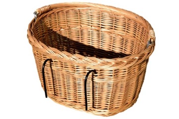 Передняя корзина для велосипеда WICKER BASKET, средняя