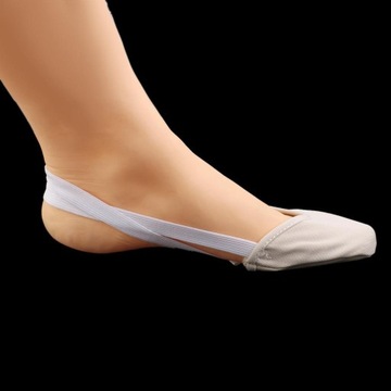 Płócienne skórzane pantofle baletowe podeszwy do tańca brzucha