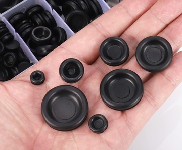 ЗАГЛУШКИ, ЗАГЛУШКИ ТЕХНОЛОГИЧЕСКИЕ, 200 ШТ. РЕЗИНОВЫЕ втулки