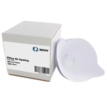 Filtr do Żywicy UV 3D - 25 sztuk - Zestaw filtrów filtry