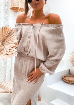 ЖЕНСКИЙ ЛЕТНИЙ МУСЛИНОВЫЙ КОМПЛЕКТ, БЛУЗКА И ЮБКА PL PROD PREMIUM ЦВЕТА