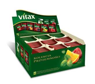 HERBATA VITAX OWOCOWA, ZIOŁOWA , 9 SMAKÓW