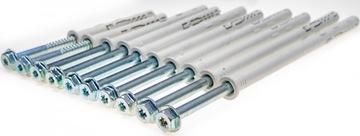 Дюбель рамный 12х100 КЛЮЧ + TX torx 25 шт.