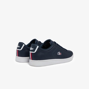 BUTY MĘSKIE SPORTOWE LACOSTE CARNABY EVO TRI22 1 SMA GRANATOWE rozm. 41