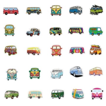STICKER BOM MIX КЕМПЕРЫ НАКЛЕЙКИ 50 шт.