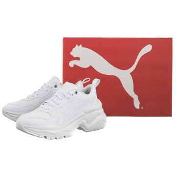 Puma Cilia Wedge Белые женские спортивные кроссовки обувь