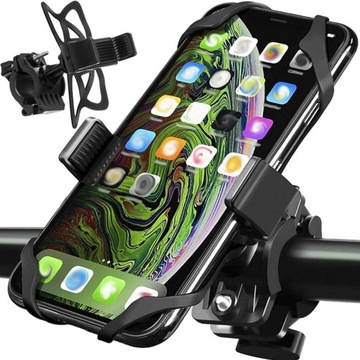 Uchwyt na Telefon Rowerowy Motocyklowy 3D Mocny Uniwersalny