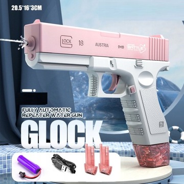 New 2023 Water Gun Electric Glock Pistol