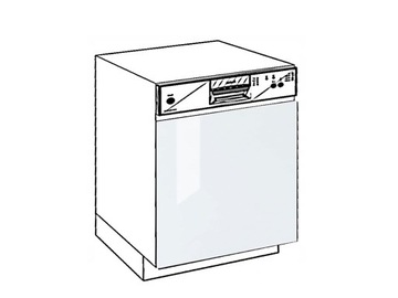 ecoModel Front do zmywarek FZ 60A Biały Połysk