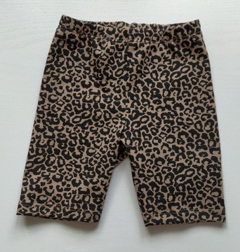 Legginsy getry krótkie Aipi panterka r.110