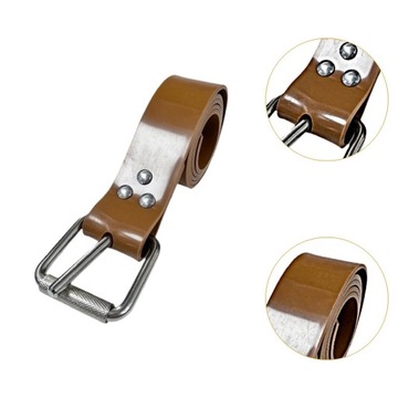 Грузовой пояс для дайвинга с пряжкой, длина 140 см, регулируемый, коричневый для дайвинга.