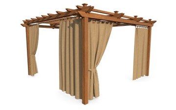 Zasłona ogrodowa TARASOWA NA BALKON PERGOLA155x220