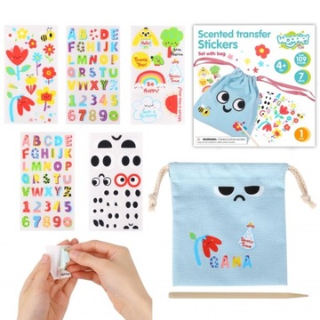 Творческий набор WOOPIE ART&FUN Волшебная сумка + наклейки для украшения