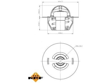 TERMOSTAT CITROEN XANTIA 1.6-2.0 BX 1.1-1.9