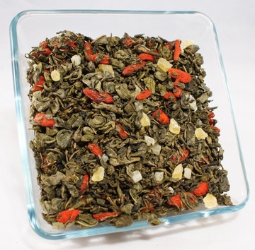 Herbata zielona cudowna GOJA+ANANAS 250g
