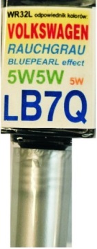 VW LB7Q 5W5W RAUCHGRAU LAKIER SAMOCHODOWY ZAPRAWKA DO RYS 10 ML ARASYSTEM