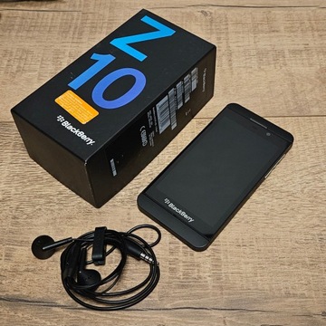 BlackBerry Z10 16 GB Black Zadbany, Pudełko! Wada !