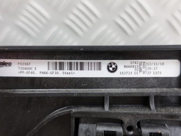 BMW Z4 G29 ROADSTR 2.0i 252PS CHŁODNICE WENTYLATOR