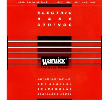 Warwick 42300 struny do gitary basowej 40-130