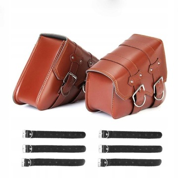 ПАРА МОТОЦИКЛОВЫХ СУМОК ИЗ ИСКУССТВЕННОЙ КОЖИ