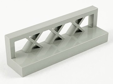 LEGO 3633 4207300 płotek 1x4 j.szary old