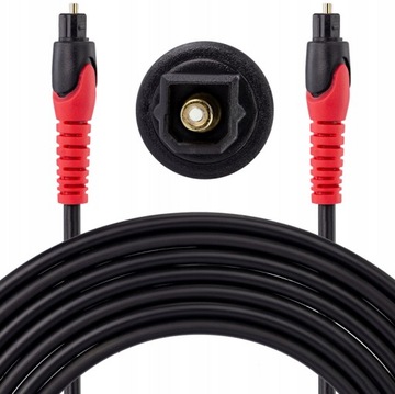 KABEL PRZEWÓD OPTYCZNY TOSLINK T-T 2M DIGITAL HQ
