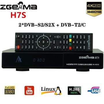 Hot sales Linux Satellite Receiver 2*DVB-S2/S2X+DVB-T2/C