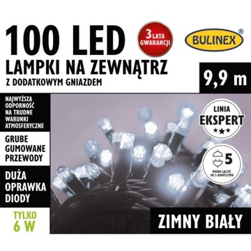 Lampki choinkowe Bulinex 51 - 100 lampek 25-852