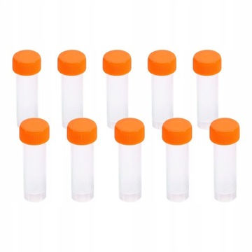 PROBÓWKI FALCON 5ml SAMOSTOJĄCE POMARAŃCZA 10SZT