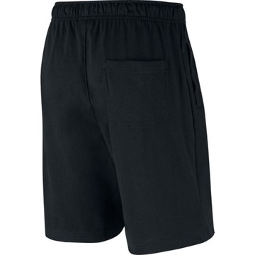 NIKE Spodenki krótkie szorty czarne Nike Sportswear Club Fleece r. XL