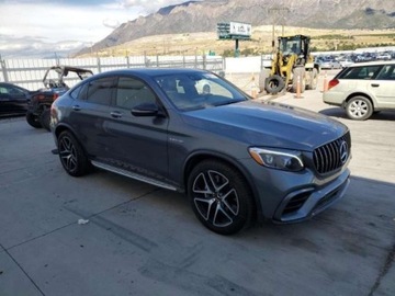 Mercedes GLC C253 2019 Mercedes-Benz GLC 2019, 4.0L, 4x4, 63 AMG, COUPE, od ubezpieczalni 4.0, zdjęcie 2