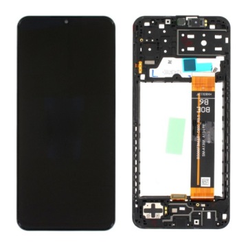 Org LCD displej Samsung A13 4G 2022 SM-A135 Černý S Rámečkem