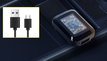 4x TPMS LCD датчики температуры шин