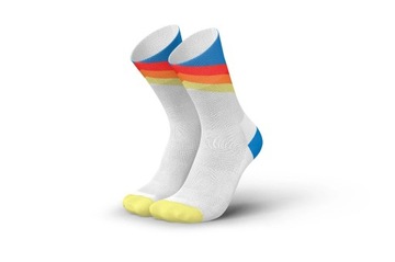 Incylence Skarpety Biegowe Running Grades Long blue/inferno 43-46