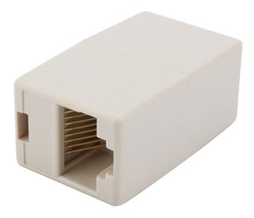 RJ5 ŁĄCZNIK WTYKU RJ45 GOLD PLATED