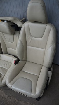 СИДЕНЬЯ VOLVO S60 II ПЕРЕДНЕЕ СИДЕНИЕ ЗАДНЕЕ СИДЕНЬЕ КОЖАНОЕ