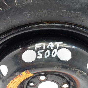 FIAT 500 KOLO DOJEZDOVÉ 135/80 14