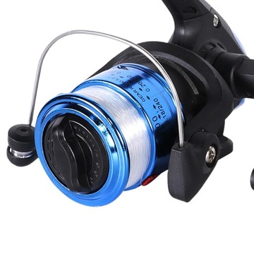 катушка для наживки Рыболовные катушки с синей леской