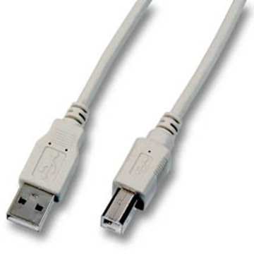 EFB Elektronik 1.8m, USB A - USB B, M/M kabel USB 1,8 m USB 2.0 Szary