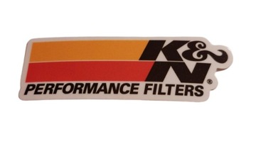 K&N PERFORMANCE FILTERS NAKLEJKA STICKER