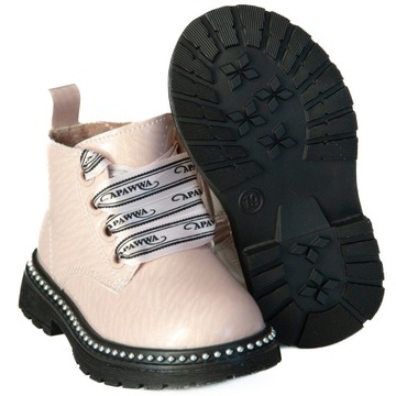 APAWWA УТЕПЛЕННЫЕ БОТИНКИ ДЛЯ ДЕВОЧЕК, размер 21