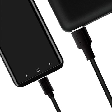 Кабель USB-C — USB-A, 0,15 м, черный, 3.2 Gen 1