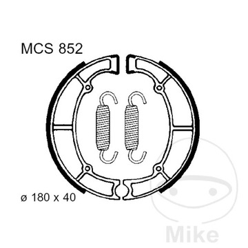 Szczęki hamulcowe kpl. TRW MCS852