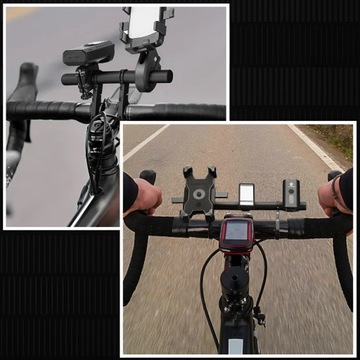 АЛЮМИНИЕВОЕ КРЕПЛЕНИЕ НА ВЕЛОСИПЕДНЫЙ РУЛЬ, УДЛИНИТЕЛЬ ВЕЛОСИПЕДНОГО РУЛЯ