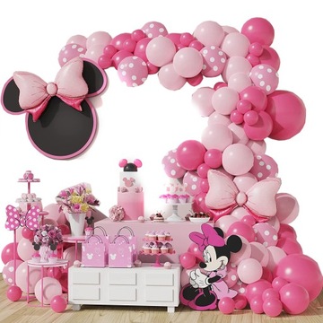 GIRLANDA BALONOWA 136szt NA IMPREZĘ URODZINY CHRZEST BALONY LATEKSOWE